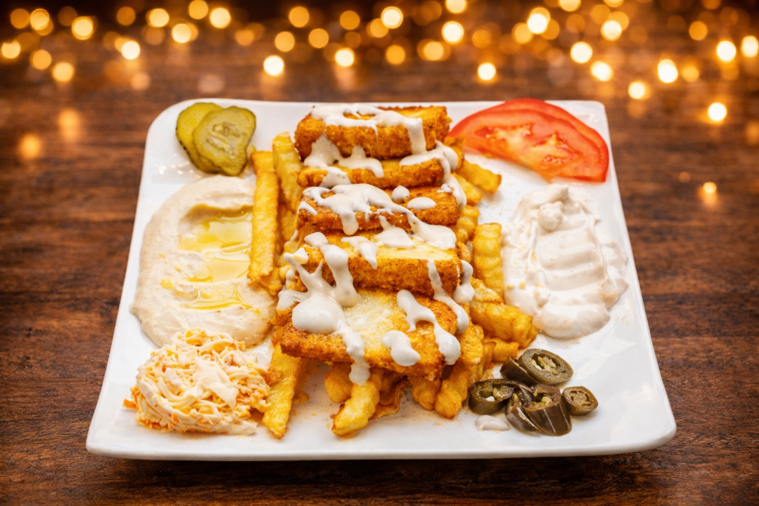 Halloumi Plate